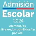 Matriculas Nuevos 2024 por SAE